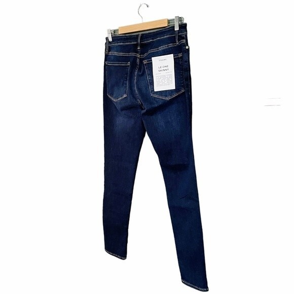 NWT Frame Jeans Le One Skinny Kodak Women’s Size Size 2 Fits Women’s Size 29-34 - Picture 7 of 14